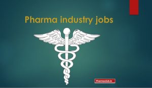 pharma industry jobs