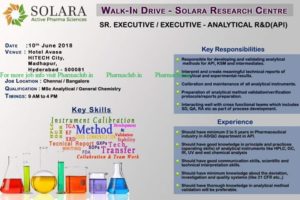 pharma job opportunities solara pharma