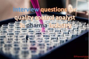 interview questions for quality control analyst 