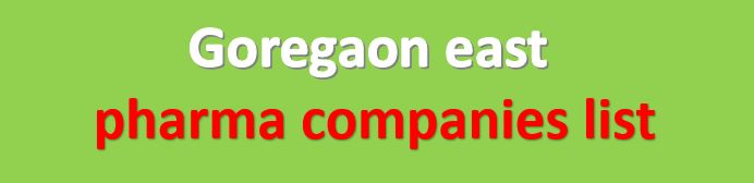 goregaon east pharma